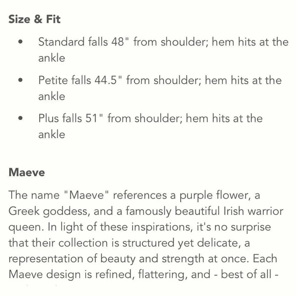 NWT! ANTHOLOGIE Maeve Selah High-Low Maxi Dress - Picture 8 of 9